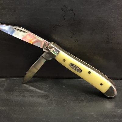 Case XX 030 Yellow Peanut Folding Knife