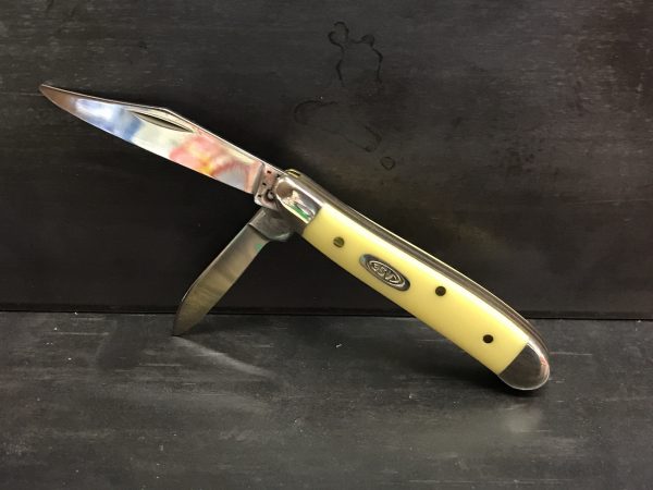 Case XX 030 Yellow Peanut Folding Knife