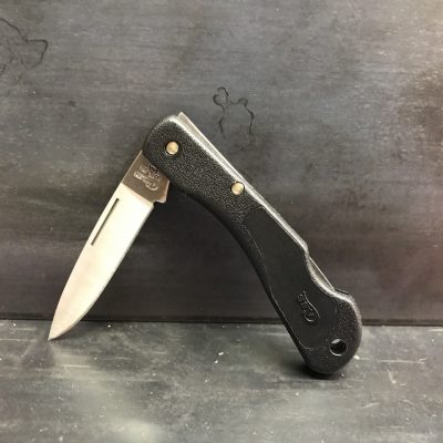 Case Cutlery 00253 Lightweight Mini Blackhorn Pocket Knife with Stainless Steel Blade